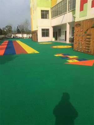 幼儿园操场塑胶地面施工厂家