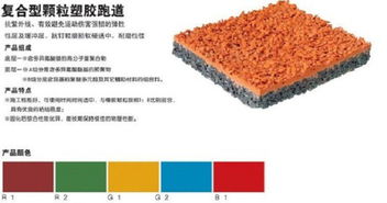 混合型塑胶跑道 学校操场跑道